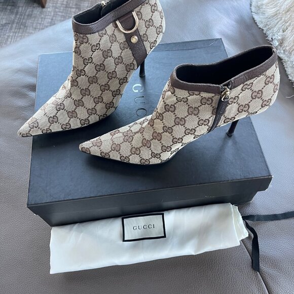 Gucci GG Monogram Boots - Picture 3 of 5